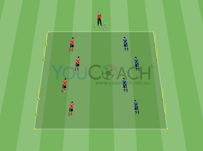 4 vs 4 Small-sided Game - Manchester United