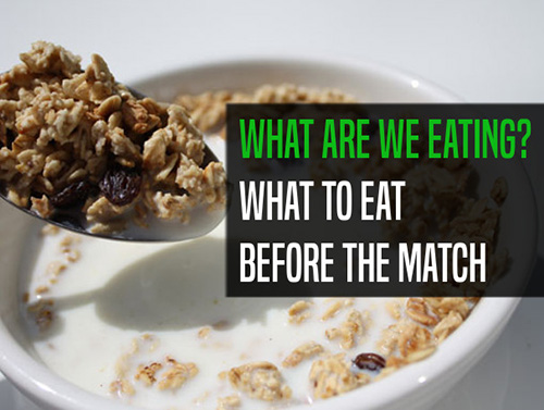 When, what and how to eat in the morning before an early afternoon match