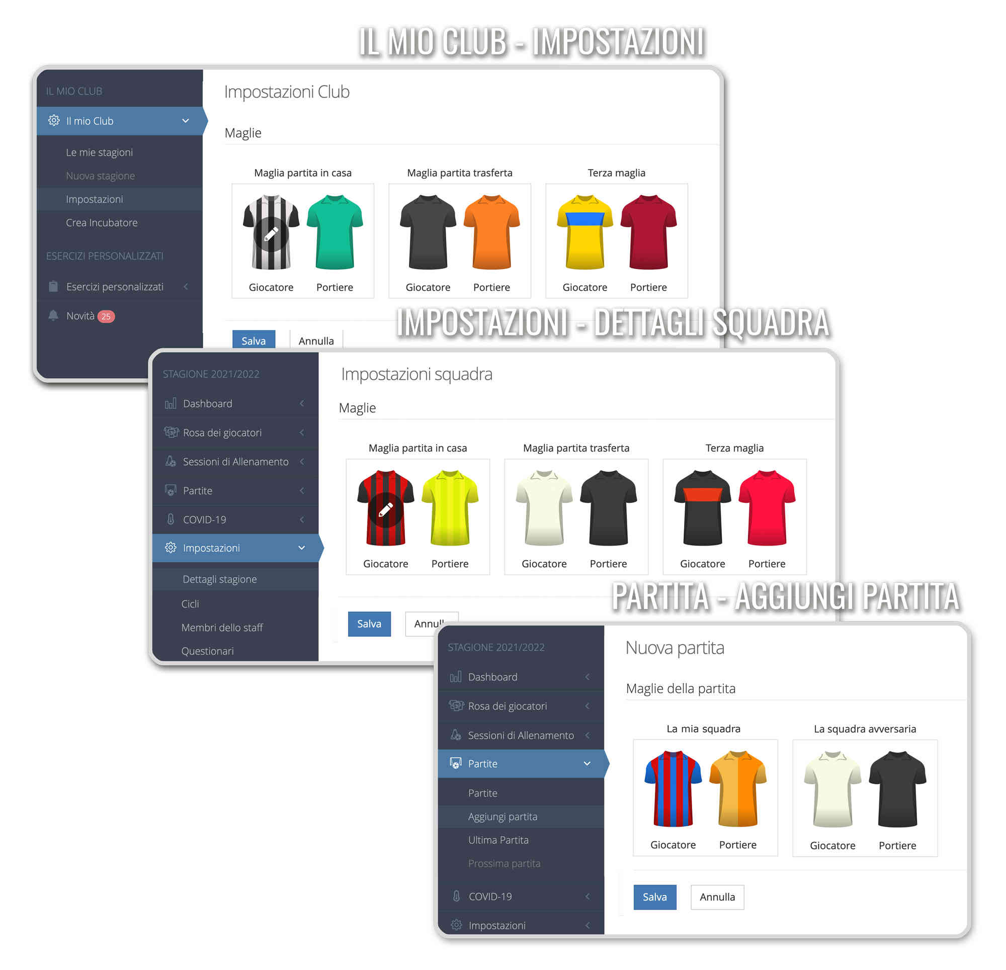 Scopri il nuovo editor delle maglie su YouCoachApp Scopri il nuovo editor delle maglie su YouCoachApp