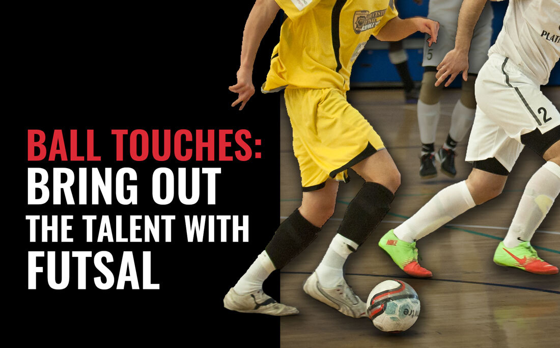 Ball touches: the key to talent