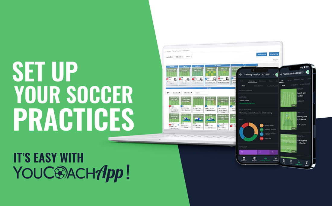 How to create custom drills and set up soccer practices: your training session ready in 5 minutes! How to create custom drills and set up soccer practices: your training session ready in 5 minutes!