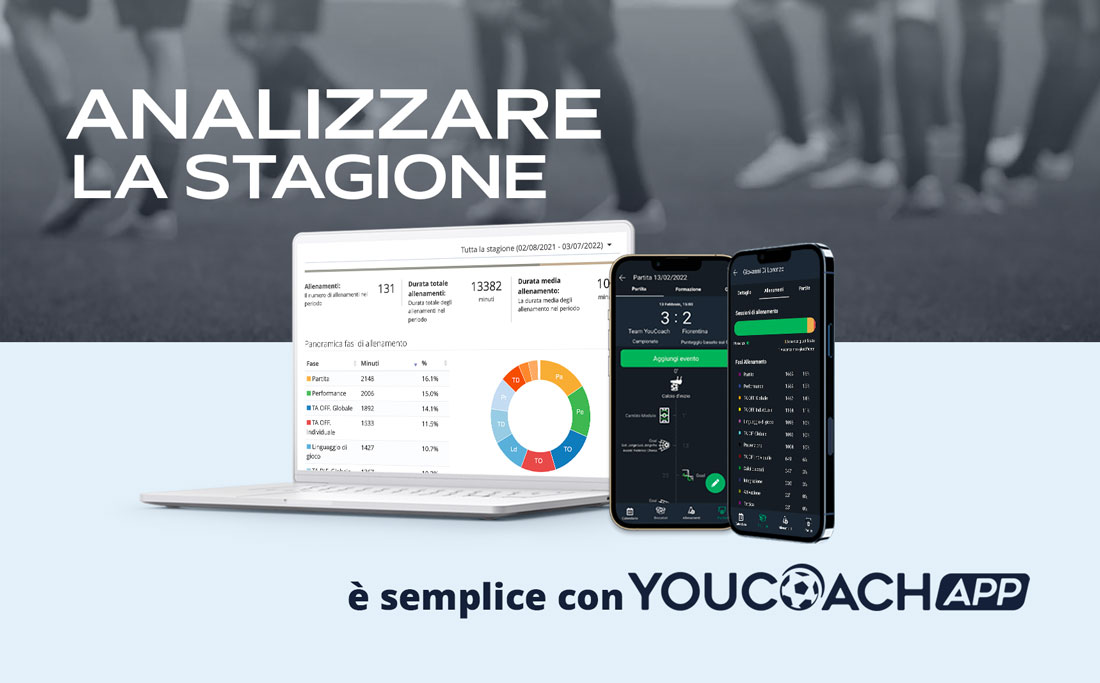 Come analizzare le statistiche della stagione con YouCoachAPP
