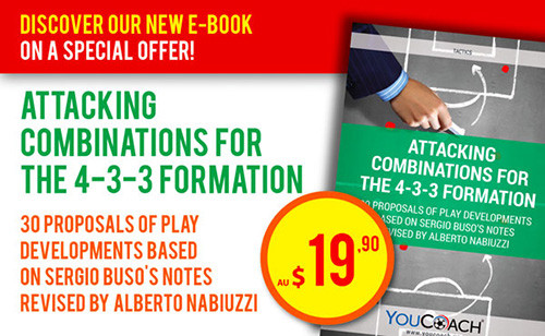 Attacking combinations for the 4-3-3 formation