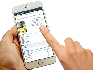 YouCoachApp per i preparatori atletici valutazione giocatori YouCoachApp player evaluation