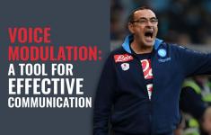 Tone of voice Maurizio Sarri soccer coach
