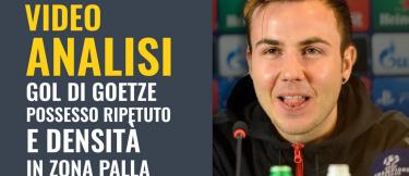 Possesso ripetuto e densità in zona palla: il gol di Goetze contro la Dinamo Zagabria