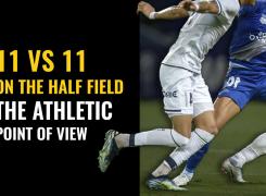 11 vs 11 on half field. The athletic point of view