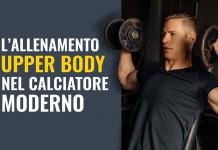L'allenamento Upper Body nel calciatore