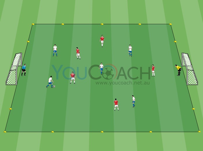 Thematic match: 6 versus 6, 1 goal can count for 2